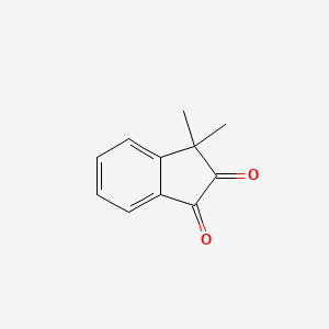 molecular formula C11H10O2 B11913194 1,2-Indandione, 3,3-dimethyl- CAS No. 20651-88-1