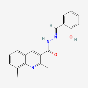 molecular formula C19H17N3O2 B1191321 AN5777 