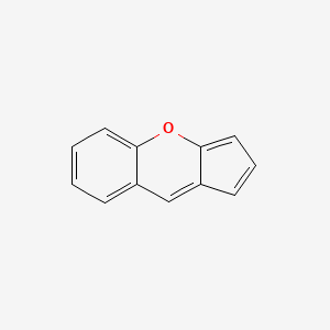 molecular formula C12H8O B11913239 Cyclopenta[B]chromene CAS No. 268-98-4
