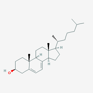 molecular formula C27H44O B119134 Cholesterol, 7-dehydro- CAS No. 434-16-2