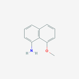 molecular formula C11H11NO B11913401 8-Methoxynaphthalen-1-amine 