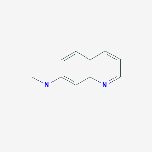 molecular formula C11H12N2 B11913597 N,N-Dimethylquinolin-7-amine CAS No. 89770-32-1