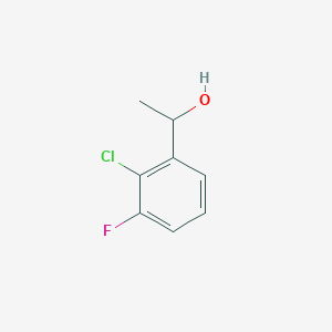 molecular formula C8H8ClFO B11913700 1-(2-Chloro-3-fluorophenyl)ethanol 