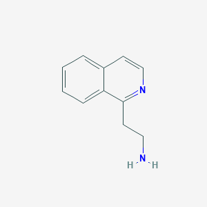 molecular formula C11H12N2 B11913815 2-(Isoquinolin-1-yl)ethanamine 