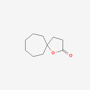 molecular formula C10H16O2 B11913931 1-Oxaspiro[4.6]undecan-2-one CAS No. 41732-91-6