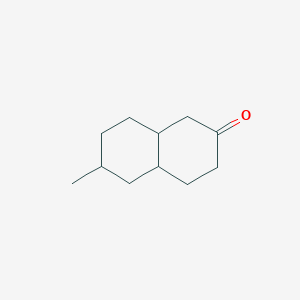 molecular formula C11H18O B11914062 6-Methyloctahydronaphthalen-2(1H)-one 