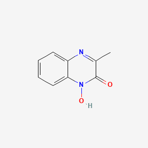 molecular formula C9H8N2O2 B11914255 1-Hydroxy-3-methylquinoxalin-2(1H)-one CAS No. 70265-38-2
