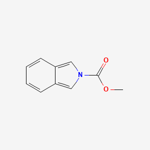 molecular formula C10H9NO2 B11914385 Methyl 2H-isoindole-2-carboxylate CAS No. 208117-25-3