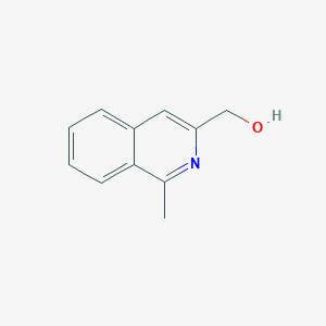 molecular formula C11H11NO B11914398 (1-Methylisoquinolin-3-yl)methanol 