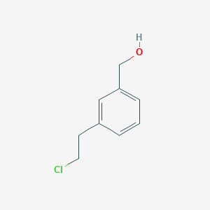 molecular formula C9H11ClO B11914522 (3-(2-Chloroethyl)phenyl)methanol 