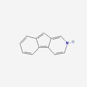 molecular formula C12H9N B11914554 2H-Indeno[2,1-c]pyridine CAS No. 244-41-7