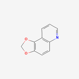 molecular formula C10H7NO2 B11914644 [1,3]Dioxolo[4,5-f]quinoline CAS No. 234-20-8