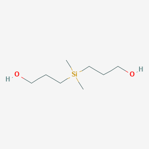 molecular formula C8H20O2Si B11914702 3,3'-(Dimethylsilanediyl)bis(propan-1-ol) 