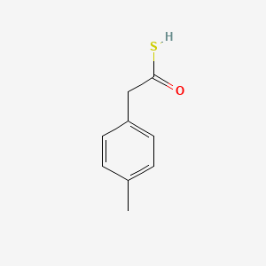 molecular formula C9H10OS B11914750 2-(p-Tolyl)ethanethioic O-acid CAS No. 1053657-08-1