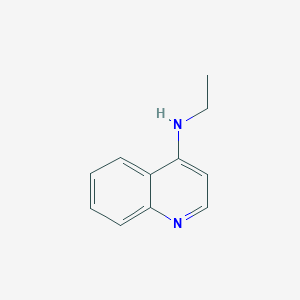 molecular formula C11H12N2 B11914777 N-Ethylquinolin-4-amine 