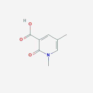 molecular formula C8H9NO3 B11914782 1,5-Dimethyl-2-oxo-1,2-dihydropyridine-3-carboxylic acid 
