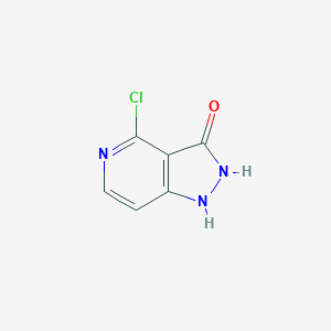 molecular formula C6H4ClN3O B11914879 4-Chloro-1H-pyrazolo[4,3-c]pyridin-3-ol 