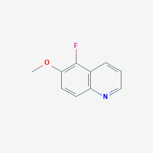 molecular formula C10H8FNO B11914945 5-Fluoro-6-methoxyquinoline CAS No. 88288-04-4