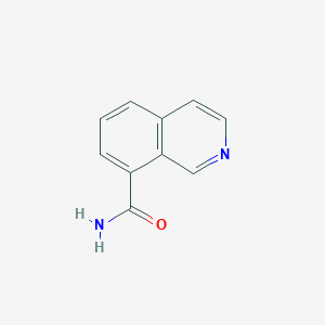 molecular formula C10H8N2O B11915118 Isoquinoline-8-carboxamide CAS No. 1337881-25-0