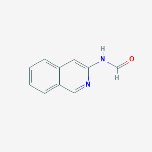 molecular formula C10H8N2O B11915187 N-Isoquinolin-3-ylformamide CAS No. 64172-28-7
