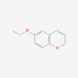 molecular formula C11H12O2 B11915194 6-Ethoxy-2H-chromene 