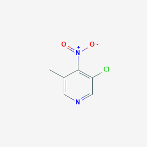 molecular formula C6H5ClN2O2 B11915294 3-Chloro-5-methyl-4-nitropyridine 