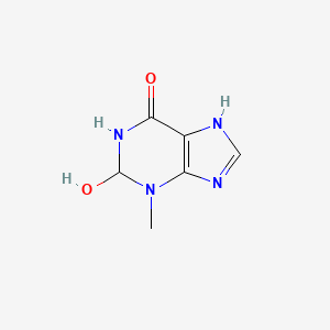 molecular formula C6H8N4O2 B11915401 2-Hydroxy-3-methyl-2,3-dihydro-1H-purin-6(7H)-one 