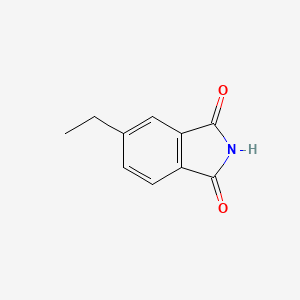 molecular formula C10H9NO2 B11915409 5-Ethylisoindoline-1,3-dione 