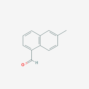 molecular formula C12H10O B11915473 6-Methylnaphthalene-1-carbaldehyde CAS No. 63409-04-1