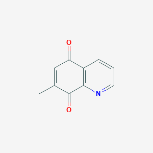 molecular formula C10H7NO2 B11915494 7-Methylquinoline-5,8-dione 