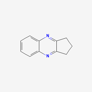 molecular formula C11H10N2 B11915611 2,3-Dihydro-1H-cyclopenta[b]quinoxaline CAS No. 7193-24-0