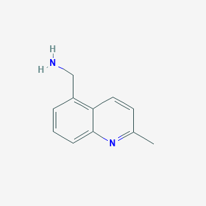 molecular formula C11H12N2 B11915798 (2-Methylquinolin-5-yl)methanamine 