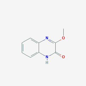 molecular formula C9H8N2O2 B11915813 3-Methoxyquinoxalin-2(1H)-one CAS No. 35676-71-2