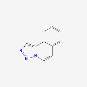 molecular formula C10H7N3 B11916001 [1,2,3]Triazolo[5,1-a]isoquinoline CAS No. 34456-69-4