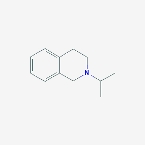 molecular formula C12H17N B11916226 2-Isopropyl-1,2,3,4-tetrahydroisoquinoline 