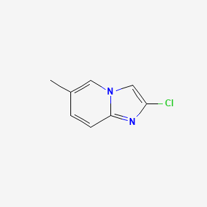 molecular formula C8H7ClN2 B11916296 2-Chloro-6-methylimidazo[1,2-A]pyridine 