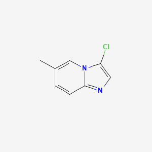 molecular formula C8H7ClN2 B11916510 3-Chloro-6-methylimidazo[1,2-a]pyridine 