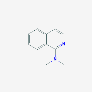molecular formula C11H12N2 B11916584 N,N-dimethylisoquinolin-1-amine 