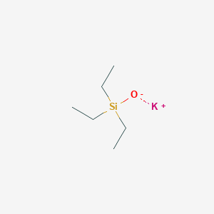 molecular formula C6H15KOSi B11916730 Potassium triethylsilanolate 