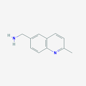 molecular formula C11H12N2 B11916757 (2-Methylquinolin-6-yl)methanamine 