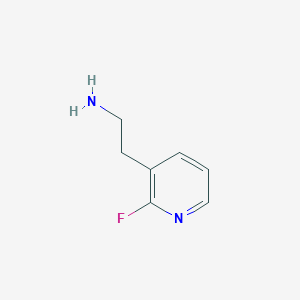 molecular formula C7H9FN2 B119168 2-(2-Fluoropyridin-3-yl)ethanamine CAS No. 150049-53-9