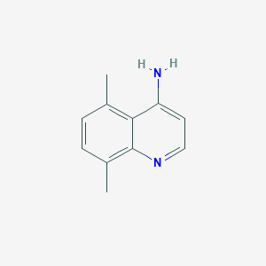 molecular formula C11H12N2 B11916975 4-Amino-5,8-dimethylquinoline CAS No. 948292-74-8