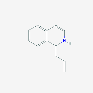 molecular formula C12H13N B11916985 1-Allyl-1,2-dihydroisoquinoline CAS No. 112096-80-7