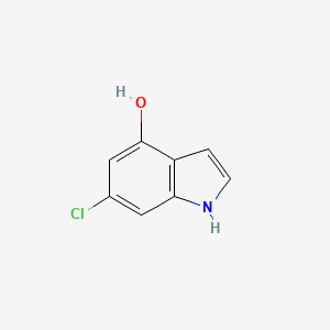 molecular formula C8H6ClNO B11917042 6-Chloro-1H-indol-4-ol 