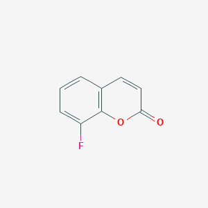 molecular formula C9H5FO2 B11917058 8-Fluoro-2H-chromen-2-one CAS No. 75487-83-1