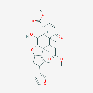 molecular formula C28H34O8 B119172 Deacetylnimbin CAS No. 18609-16-0