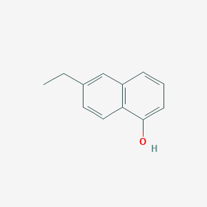 molecular formula C12H12O B11917325 6-Ethylnaphthalen-1-ol 