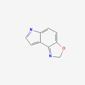 molecular formula C9H6N2O B11917372 2H-Pyrrolo[3,2-E]benzoxazole CAS No. 77482-56-5