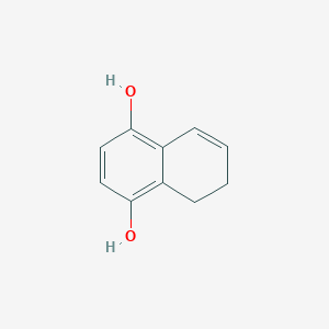 molecular formula C10H10O2 B11917576 5,6-Dihydronaphthalene-1,4-diol 