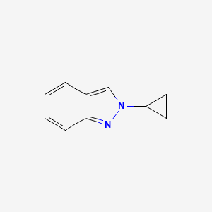 molecular formula C10H10N2 B11917583 2-Cyclopropyl-2H-indazole 
